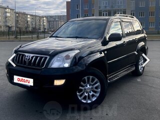 2008 Toyota Land Cruiser Prado 4-speed 120 Series Рестайлинг, чёрный, 2950000 рублей, вид 1