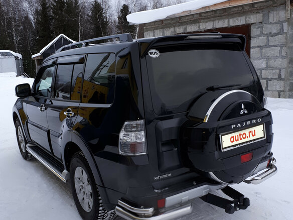 2012 Mitsubishi Pajero IV Рестайлинг 1, чёрный, 5500000 рублей - вид 7