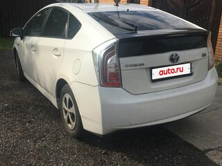 2012 Toyota Prius III Рестайлинг (XW30), белый, 1360000 рублей, вид 5