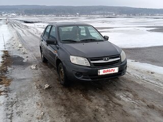 2016 Lada (ВАЗ) Granta I, серебристый, 290000 рублей, вид 3