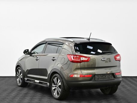 2012 Kia Sportage III, коричневый, 1145000 рублей, вид 4