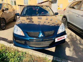 2005 Mitsubishi Lancer IX Рестайлинг, синий, 460000 рублей, вид 3