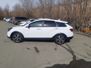 2019 Lada (ВАЗ) Vesta SW I, белый, 1250000 рублей, вид 4