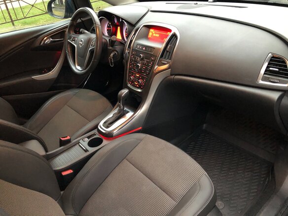 2012 Opel Astra J, синий - вид 14