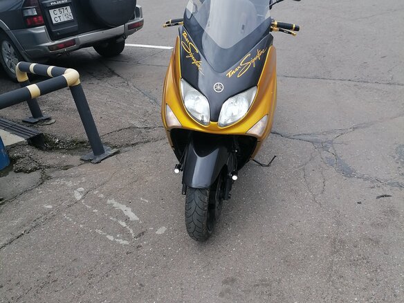 2001 Yamaha TMAX, золотистый, 300000 рублей - вид 5