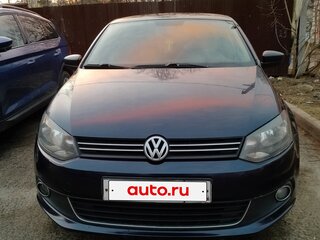 2012 Volkswagen Polo V, синий, 700000 рублей, вид 3