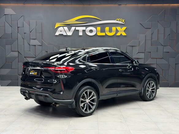 2022 Haval F7x I Рестайлинг, чёрный - вид 1