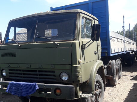 1991 КамАЗ 54112, зелёный, 680000 рублей, вид 4