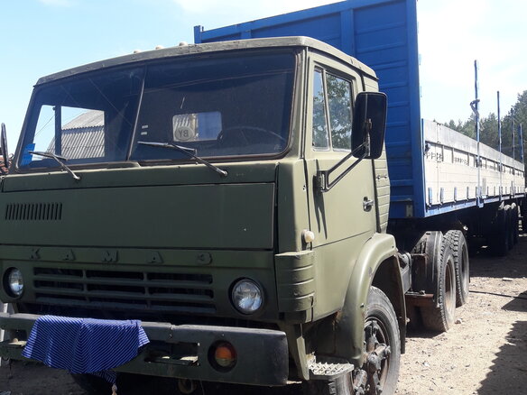 1991 КамАЗ 54112, зелёный, 680000 рублей - вид 3
