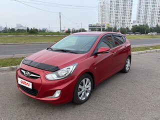 2012 Hyundai Solaris I, красный, 900000 рублей, вид 1