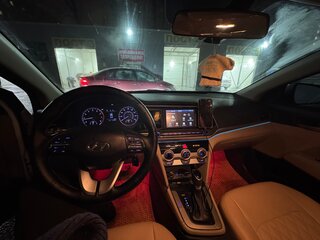2018 Hyundai Elantra VI (AD) Рестайлинг, белый, 1300000 рублей, вид 5