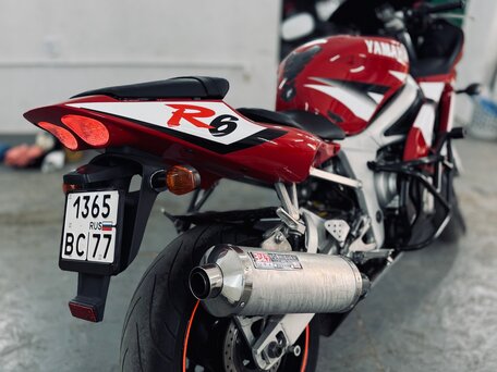 2002 Yamaha YZF-R6, красный, 449000 рублей, вид 5