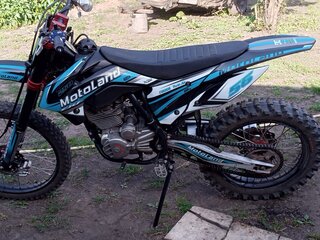 2023 Motoland CRF250, синий, 125000 рублей, вид 4
