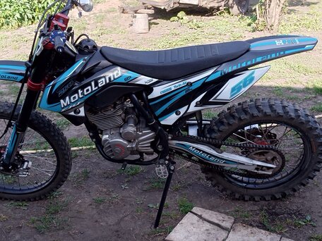 2023 Motoland CRF250, синий, 125000 рублей, вид 4