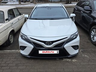 2020 Toyota Camry US Market VIII (XV70) Рестайлинг, белый, 2500000 рублей, вид 1