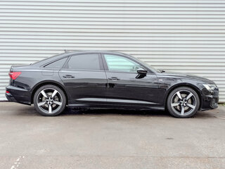 2018 Audi A6 55 TFSI V (C8), чёрный, 3700000 рублей, вид 4