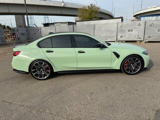 2021 BMW M3 Competition Package VI (G80), зелёный, 10500000 рублей, вид 3