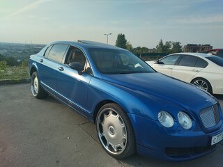 2007 Bentley Continental Flying Spur, синий, 1550000 рублей, вид 3