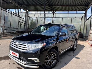 2011 Toyota Highlander II (XU40) Рестайлинг, чёрный, 1400000 рублей, вид 1