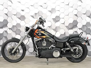 2014 Harley-Davidson Dyna Wide Glide, чёрный, 899000 рублей, вид 4