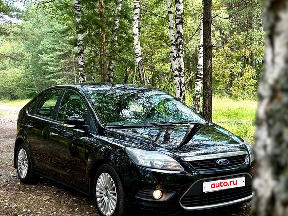 2010 Ford Focus II Рестайлинг, чёрный, 673000 рублей
