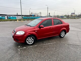 2010 Chevrolet Aveo I Рестайлинг, красный, 499999 рублей, вид 3
