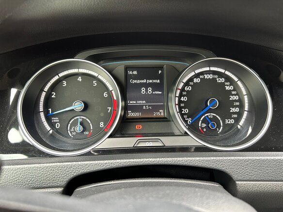 2014 Volkswagen Golf R VII, чёрный - вид 15