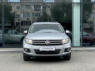 2012 Volkswagen Tiguan I Рестайлинг, серебристый, 1160000 рублей, вид 2