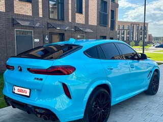 2020 BMW X6 M Competition III (F96), голубой, 9900000 рублей, вид 3