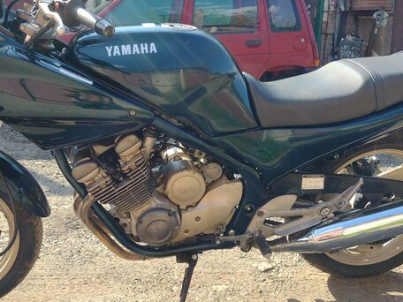 1991 Yamaha XJ400, синий, 250000 рублей, вид 3