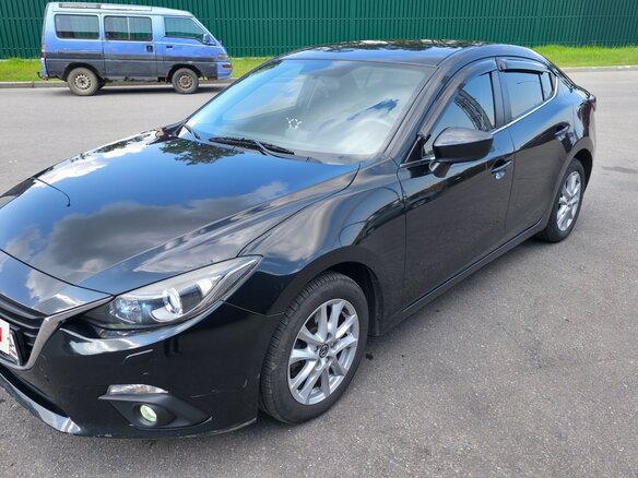 2014 Mazda 3 III (BM), чёрный, 1200000 рублей
