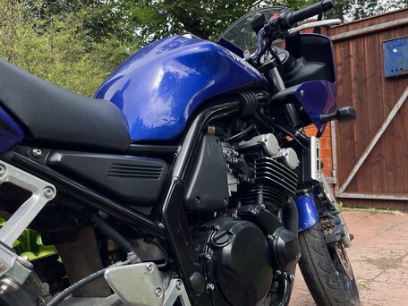 2002 Yamaha FZS600 Fazer, синий, 450000 рублей, вид 5