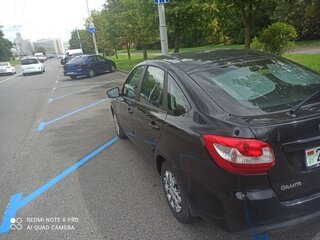 2021 Lada (ВАЗ) Granta I Рестайлинг, чёрный, 689999 рублей, вид 4