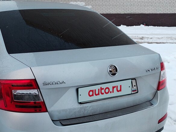 2015 Skoda Octavia III (A7), серебристый, 1250000 рублей - вид 1