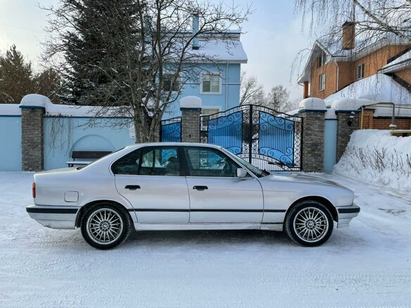 1991 BMW 5 серии 520i III (E34), серый - вид 1