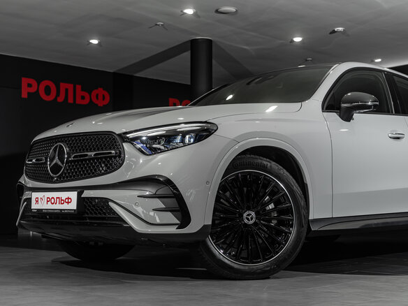 2026 Mercedes-Benz GLC Coupe 300 II (C254), серый - вид 6