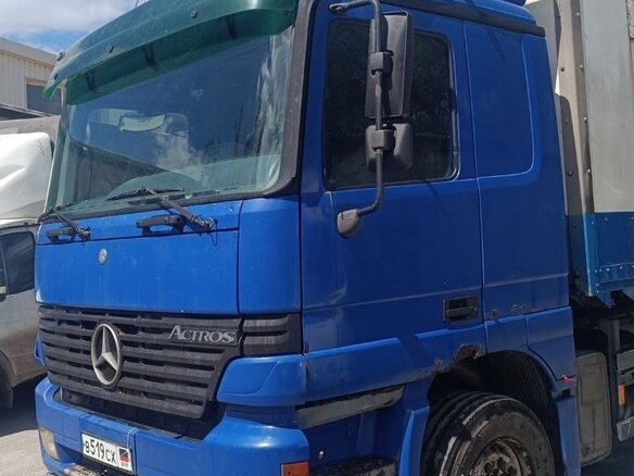 2002 Mercedes-Benz Actros, синий, 1200000 рублей - вид 5