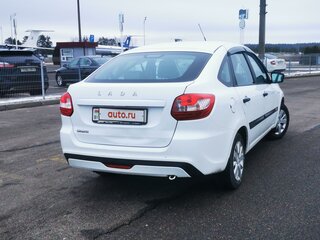 2019 Lada (ВАЗ) Granta I Рестайлинг, белый, 525000 рублей, вид 3