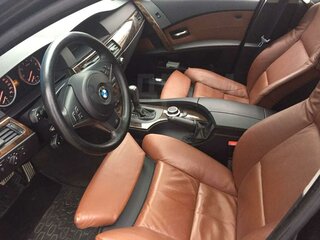 2005 BMW 5 серии 530xi V (E60/E61), чёрный, 1250000 рублей, вид 4