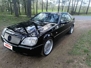1998 Mercedes-Benz CL-Класс 500 I (C140), чёрный, 2300000 рублей, вид 1