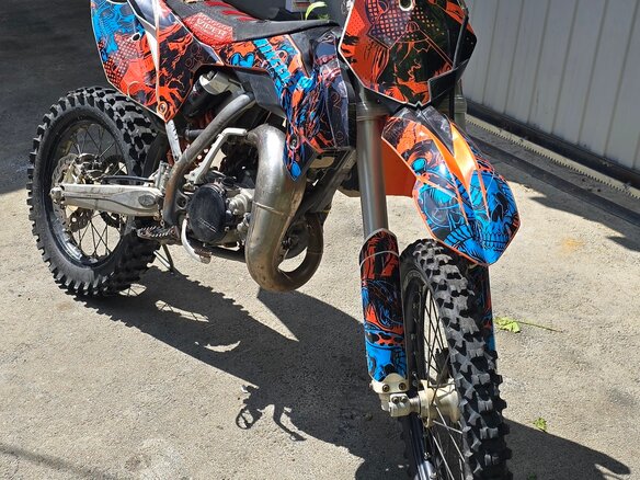 2014 KTM 85 SX, оранжевый, 210000 рублей - вид 22