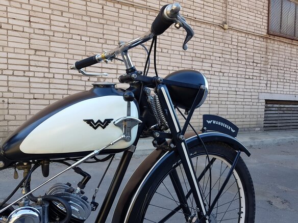 1936 Wanderer 1SP, чёрный - вид 2