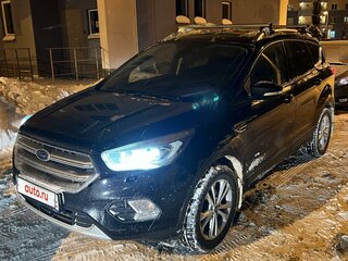 2017 Ford Kuga II Рестайлинг, чёрный, 1850000 рублей, вид 1