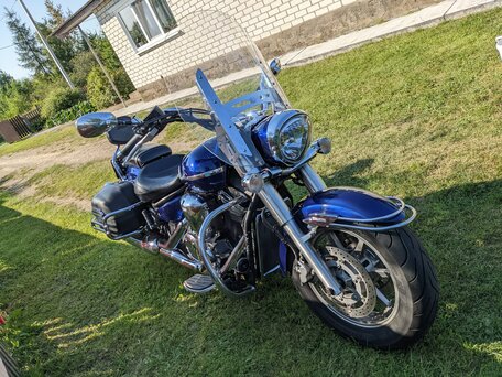 2008 Yamaha XVS1300, синий, 674797 рублей, вид 1