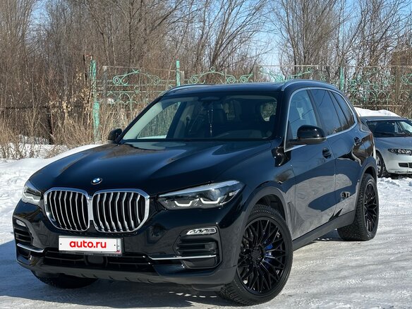 2019 BMW X5 30d IV (G05/G18), чёрный, 5700000 рублей
