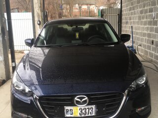 2017 Mazda 3 III (BM) Рестайлинг, синий, 1690000 рублей, вид 1