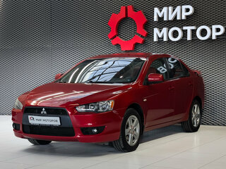 2008 Mitsubishi Lancer X, красный, 730000 рублей, вид 1