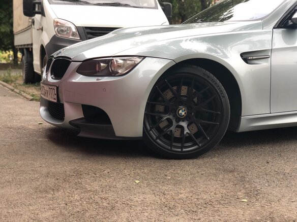 2008 BMW M3 IV (E90), серебристый, 3800000 рублей - вид 15