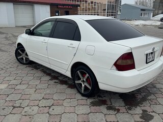 2002 Toyota Corolla IX (E120, E130), белый, 385000 рублей, вид 4