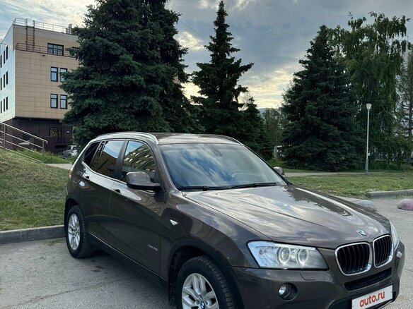 2013 BMW X3 28i xDrive II (F25), коричневый, 2150000 рублей - вид 1